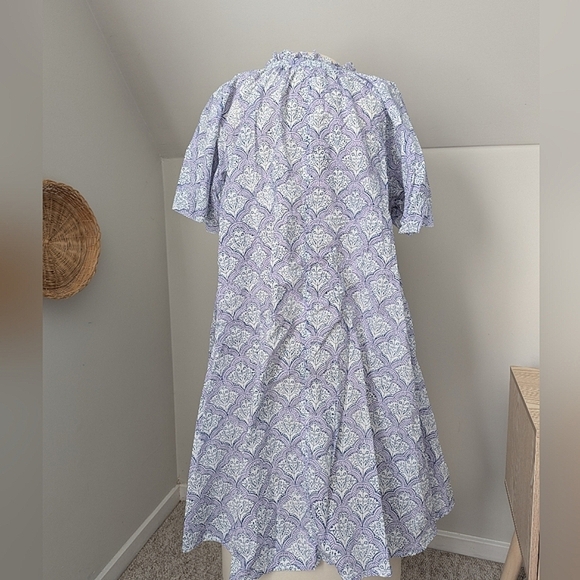 Roller Rabbit Jemima Temmy Lavender Cotton Dress - Picture 3 of 9